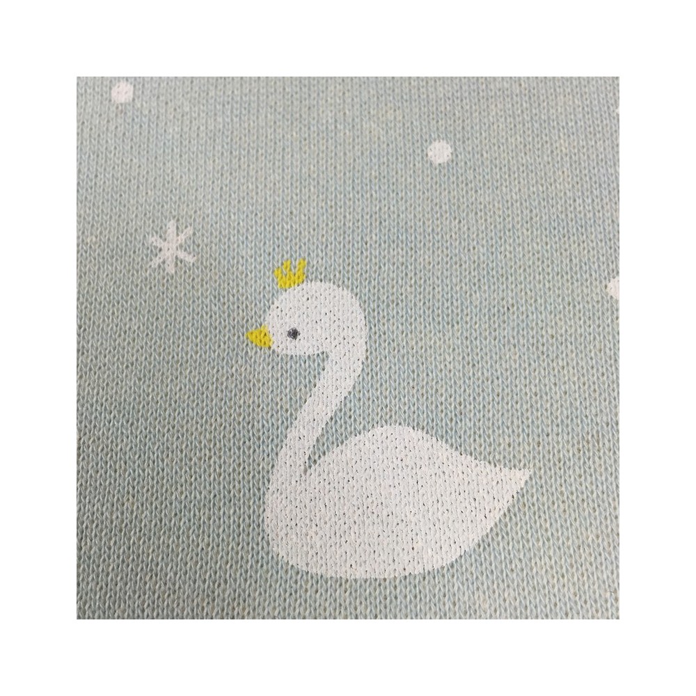 Sweat Schwan blau