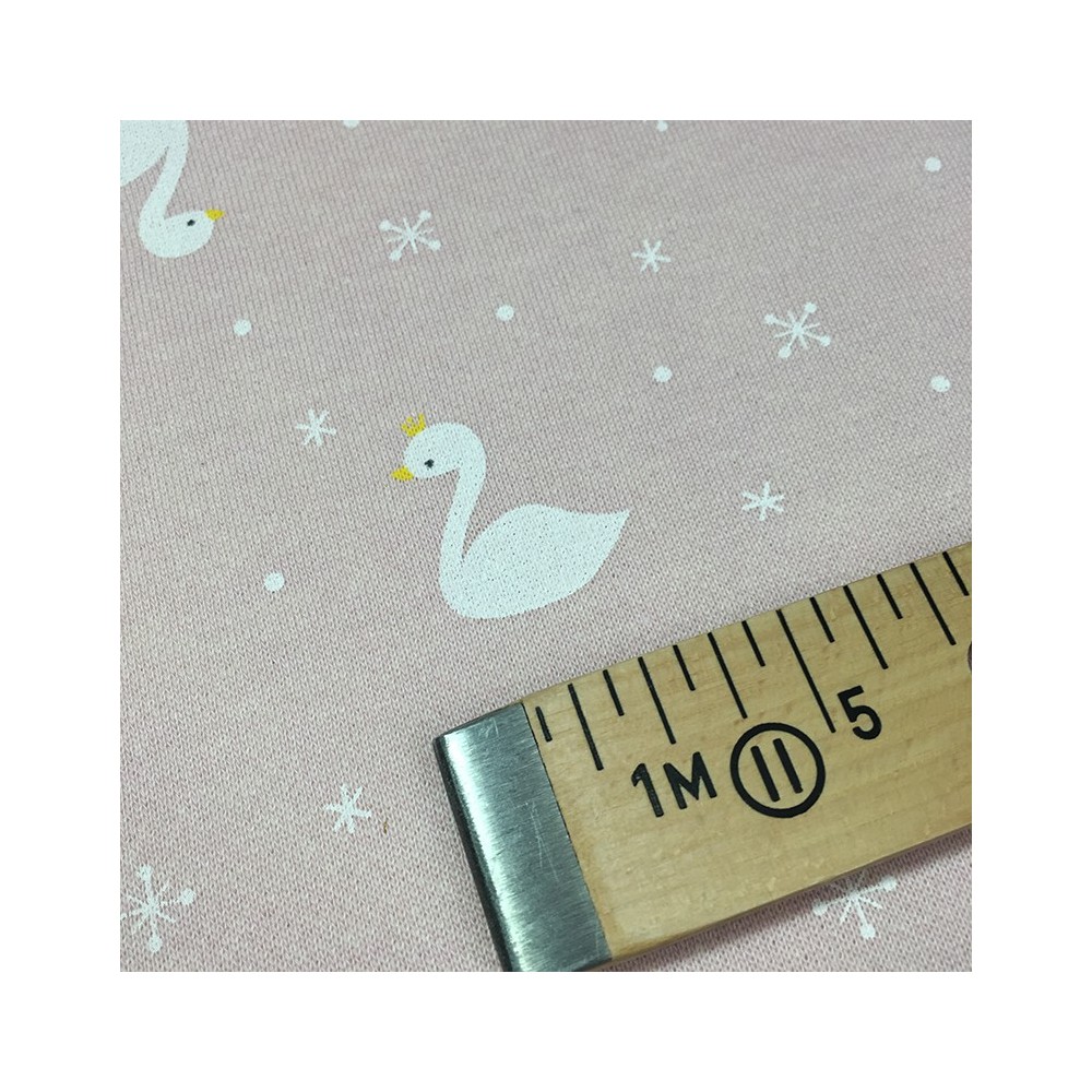 Sweat cygne rose