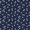 Navy triangles cotton