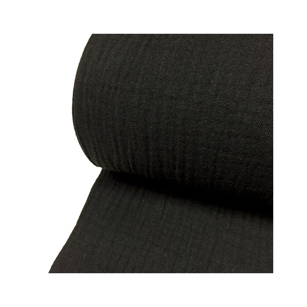 Double gauze black