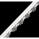 White decorative elastic