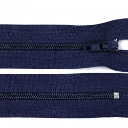 Invisible closed-end zip - navy