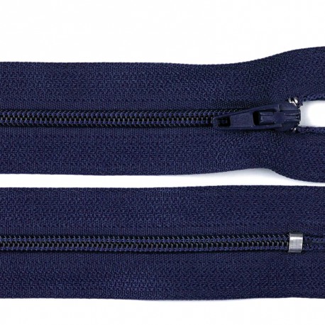 Invisible closed-end zip - navy