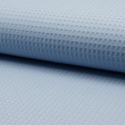 Dusty blue honeycomb