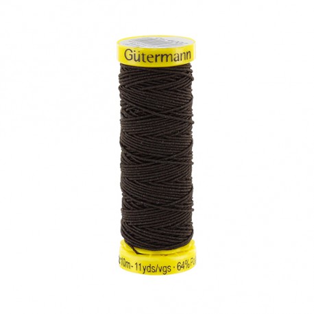 Gütermann black Elastic Thread