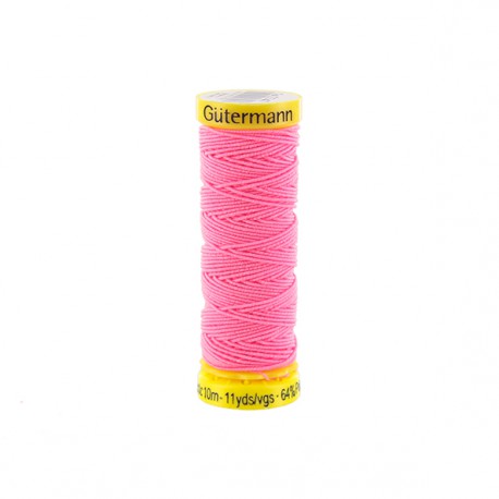 Gütermann pink Elastic Thread