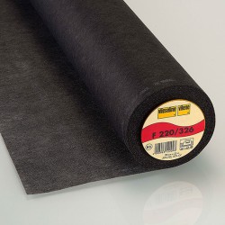 Vlieseline F220 - Fusible interlining black